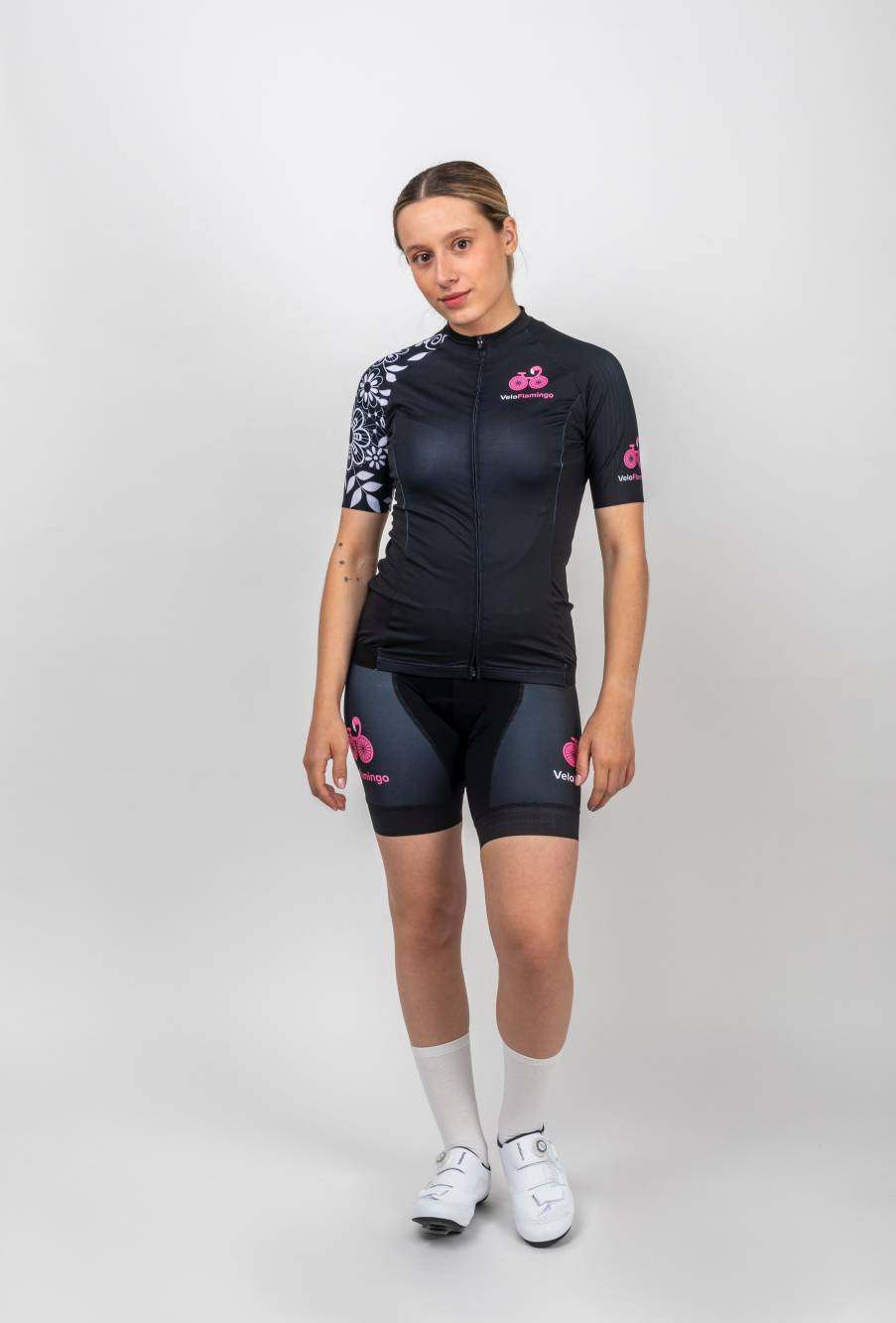 Lauren Short Sleeve Aero Jersey - Race Fit Cycling Apparel - front view