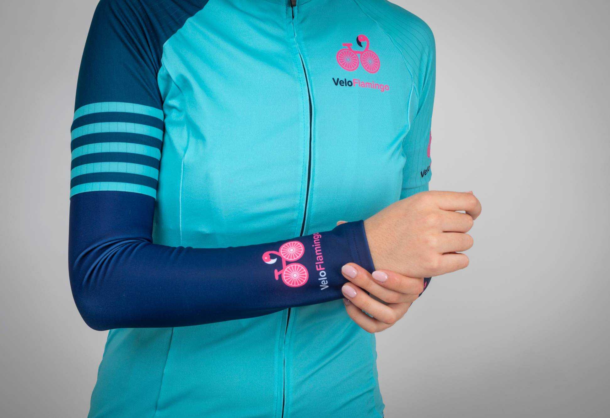 Arm Warmers Blue Side