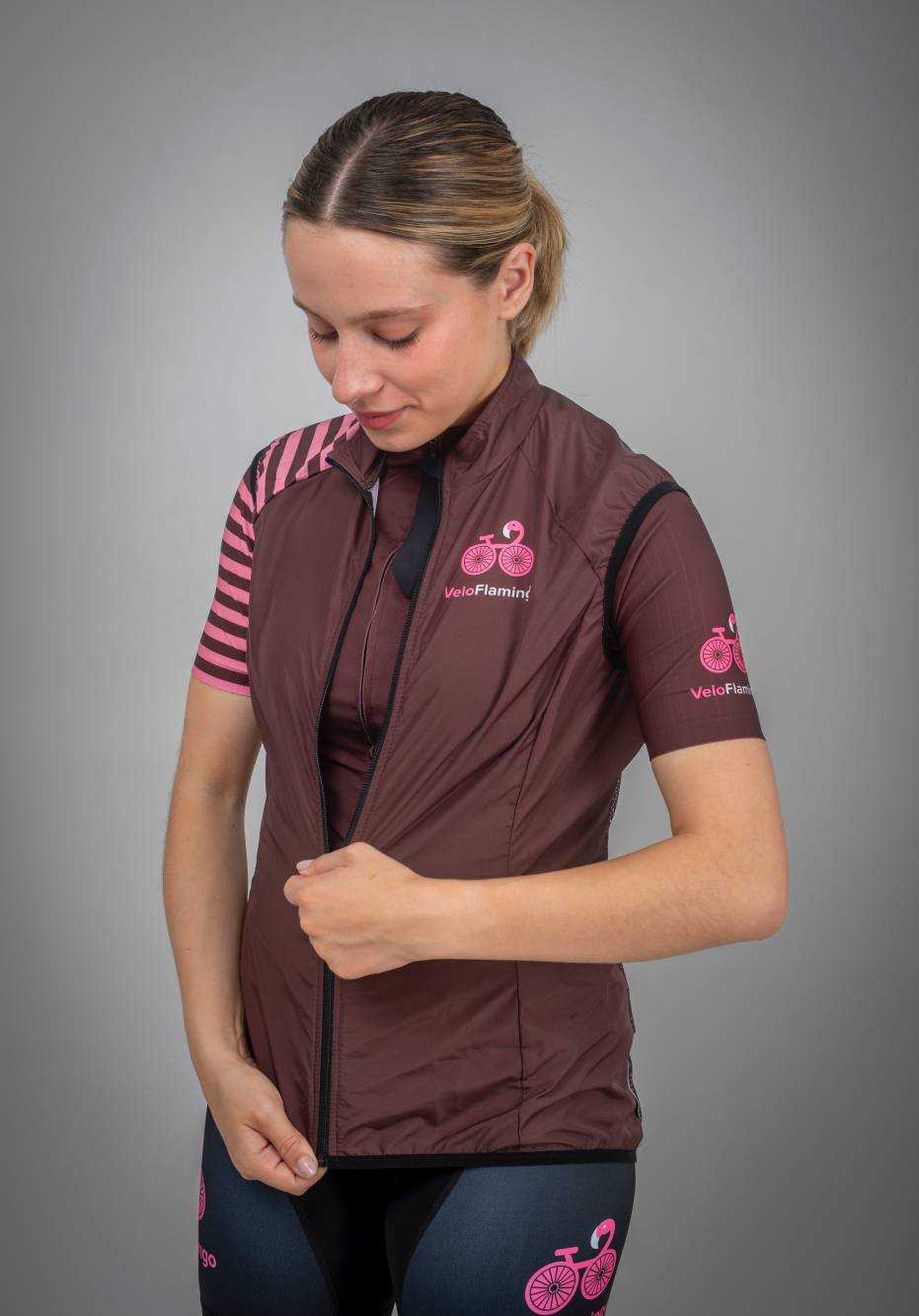 Selena gilet - stylish & versatile for women front zipping