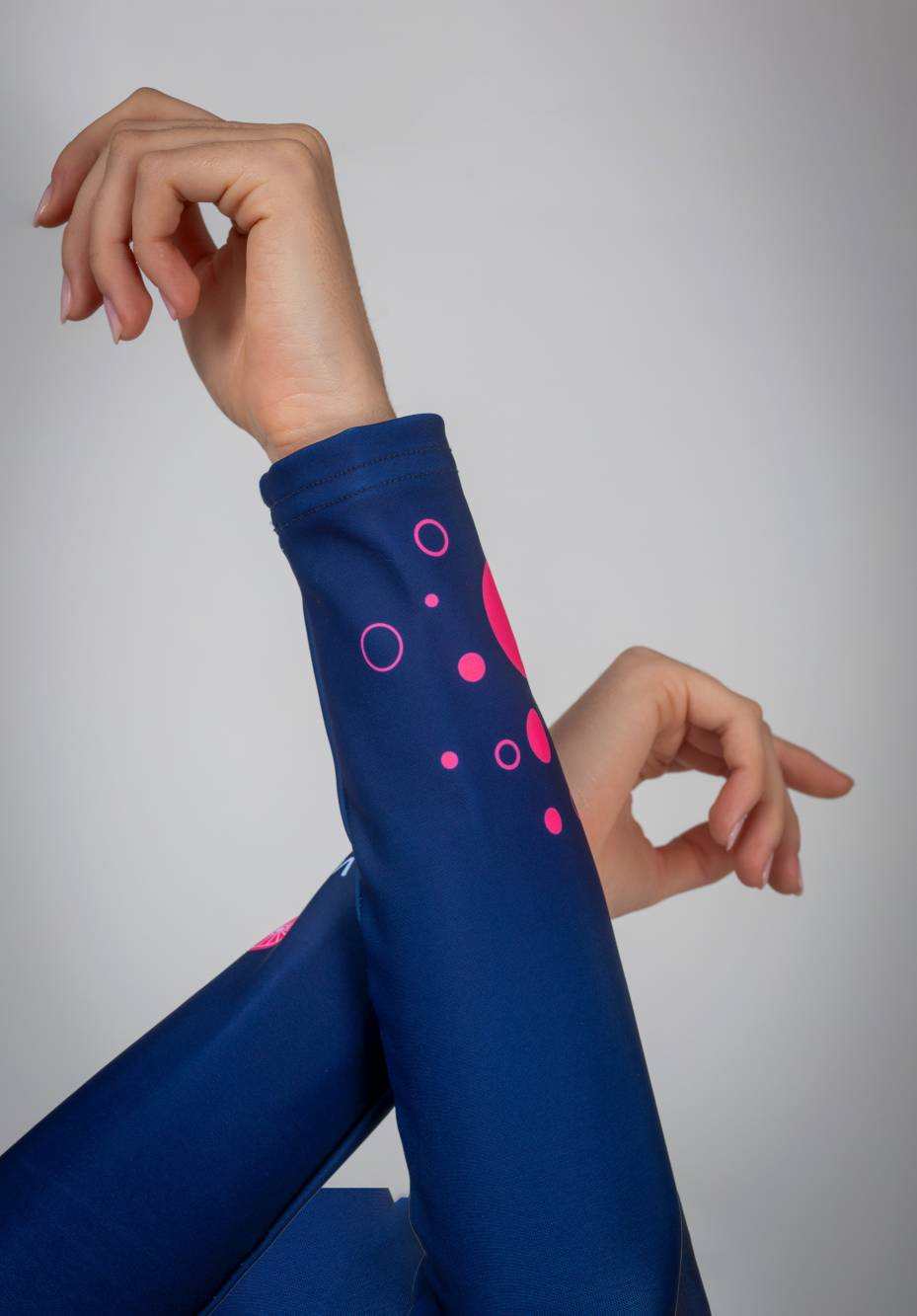 Arm Warmers Blue Top