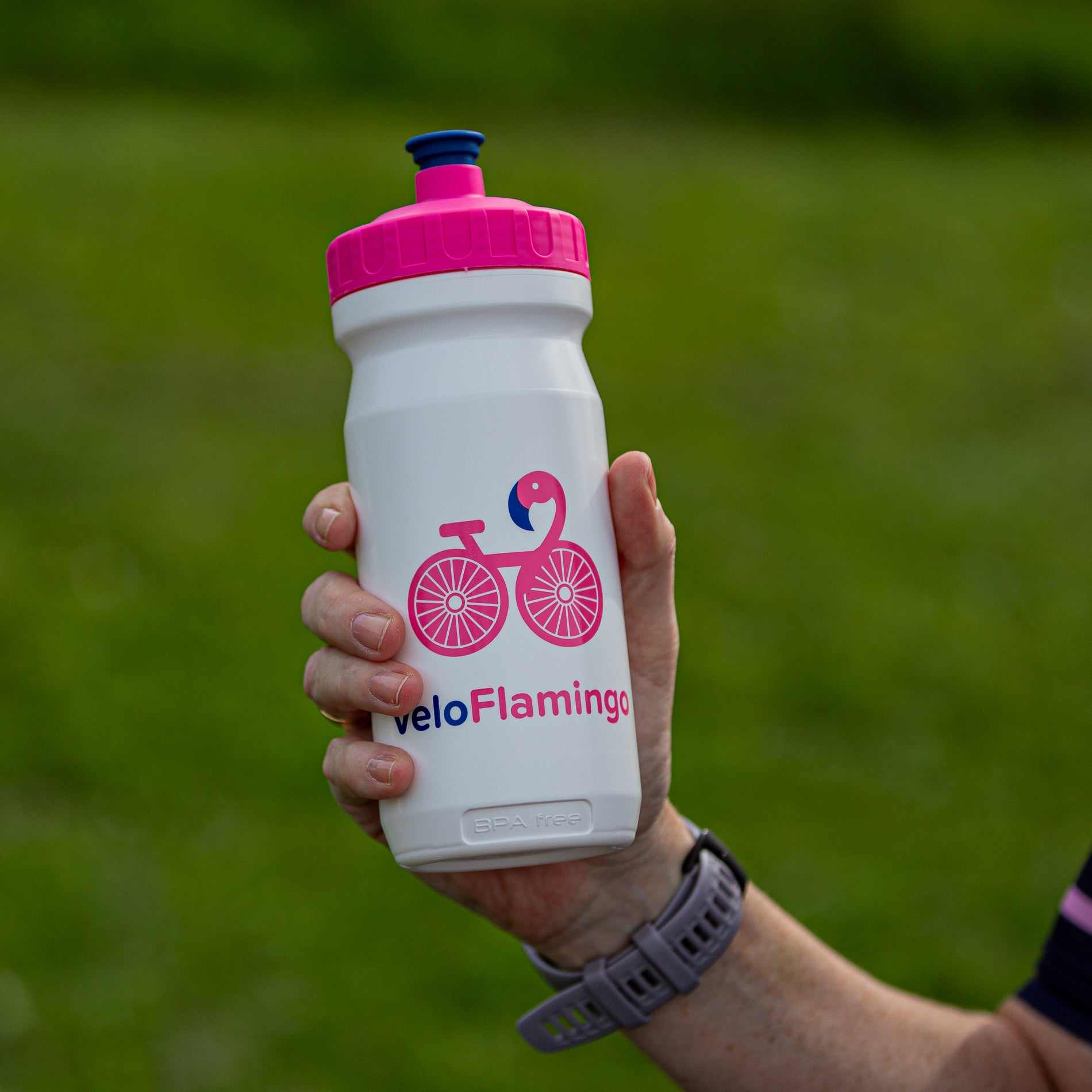 Bidon - VeloFlamingo Easy Clean BPA Free 600ml Bottle