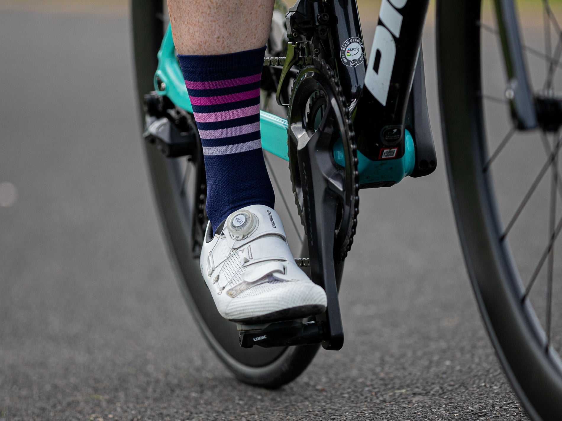 Cycling Socks - Enhance Your Performance with Comfort - navy cycling socks