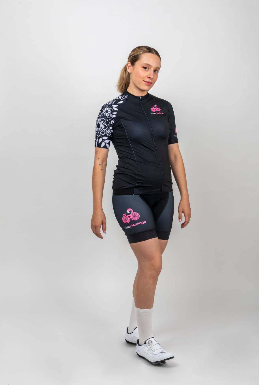 Lauren Short Sleeve Aero Jersey - Race Fit Cycling Apparel - front view