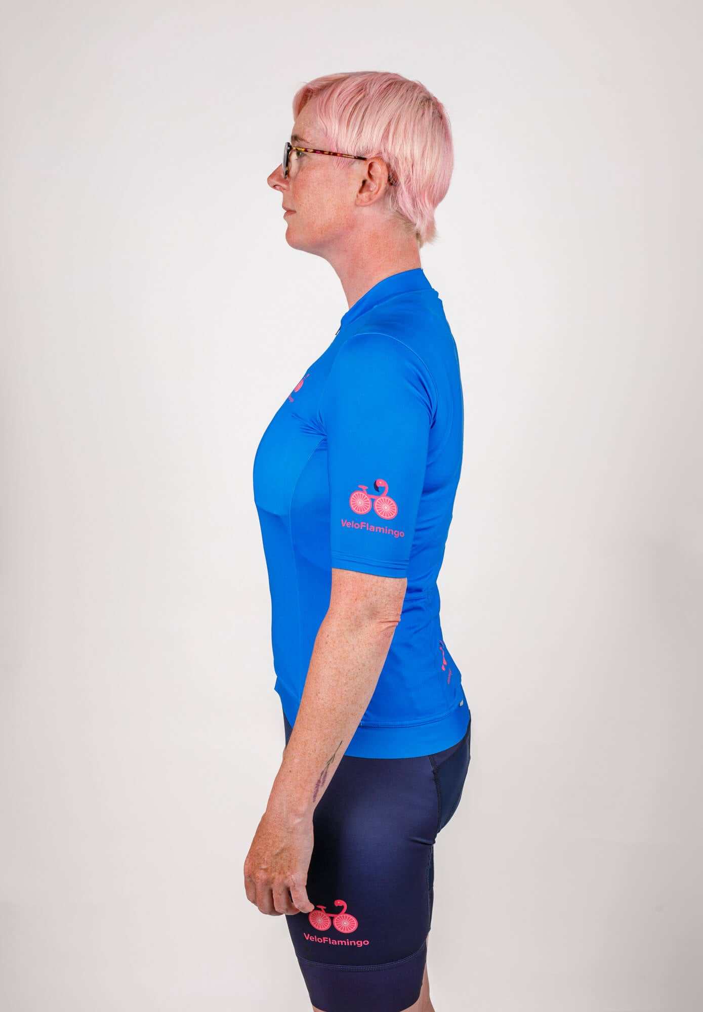 Blue Ombré Women's Cycling Jersey