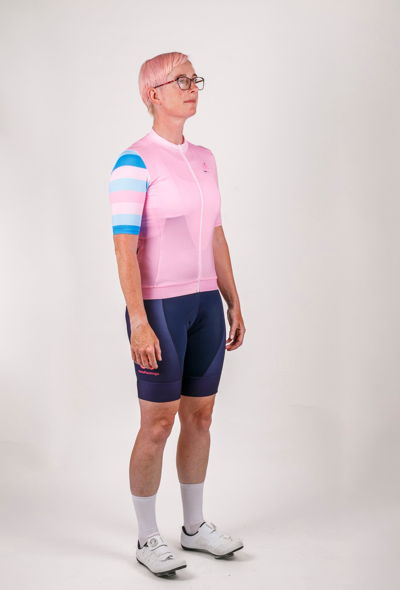 Flamingo Pink Women's Cycling Jersey