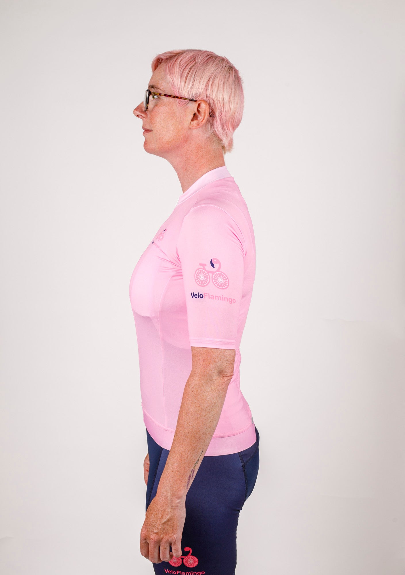 Flamingo Pink Women's Cycling Jersey