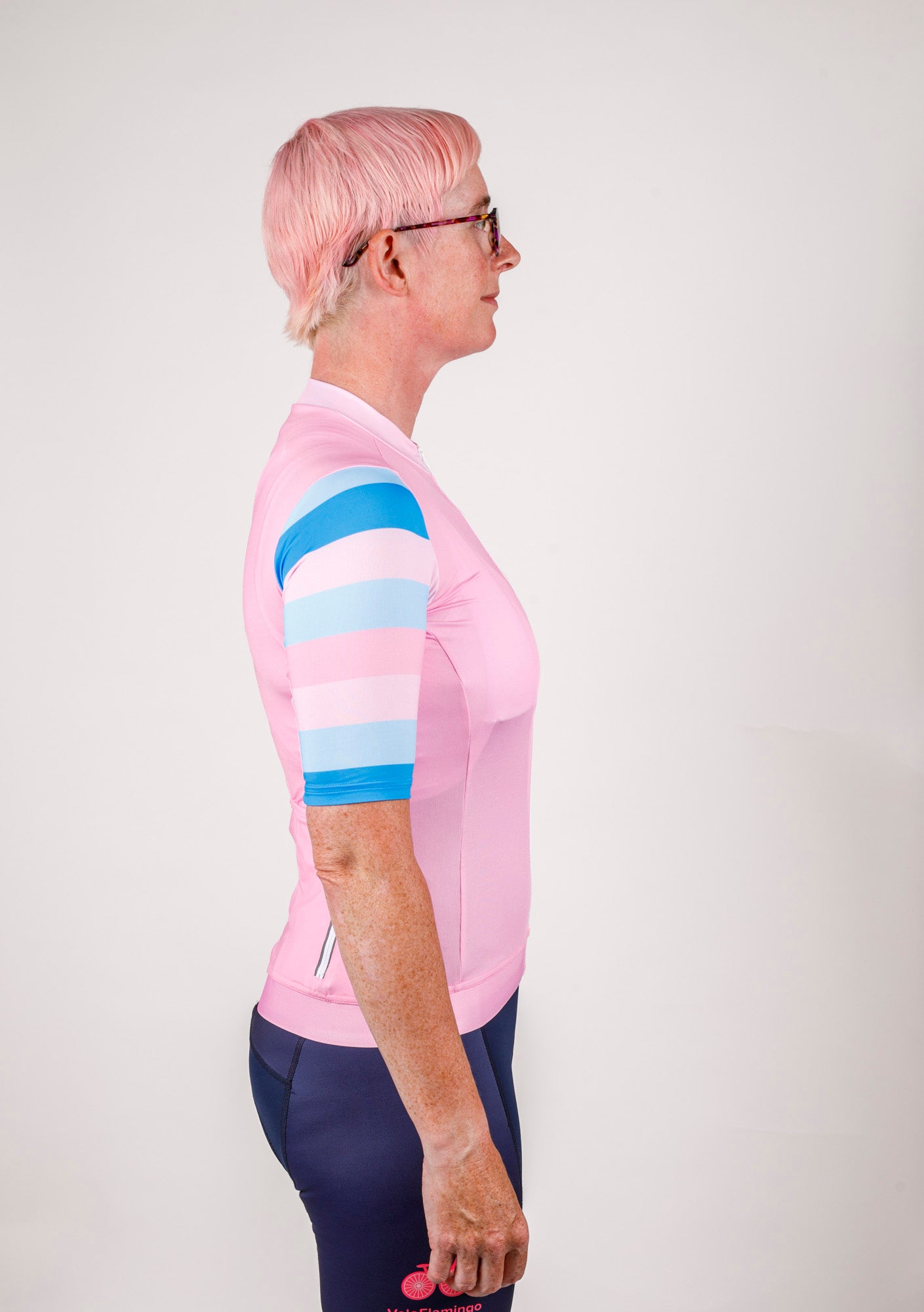 Flamingo Pink Women's Cycling Jersey