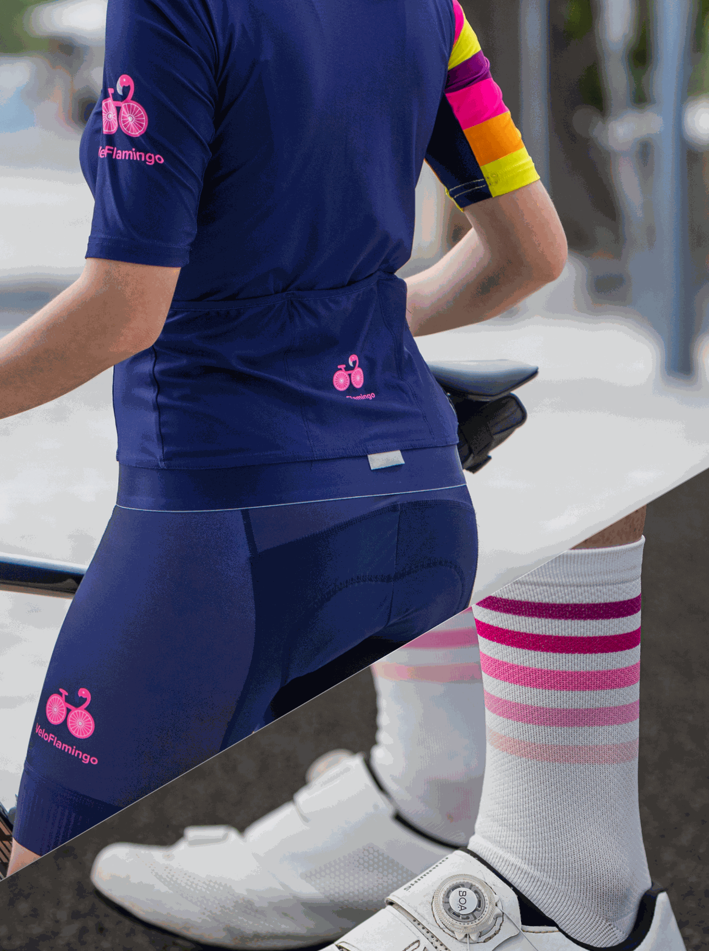 Sunset Bundle - Cycling Jersey, Bib Shorts and Cycling Socks!