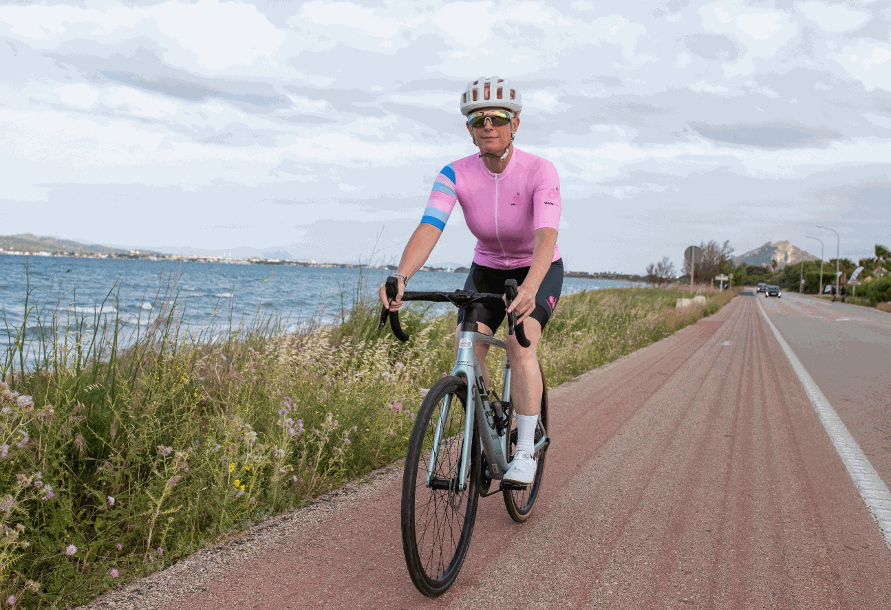 Flamingo Pink Women's Cycling Jersey