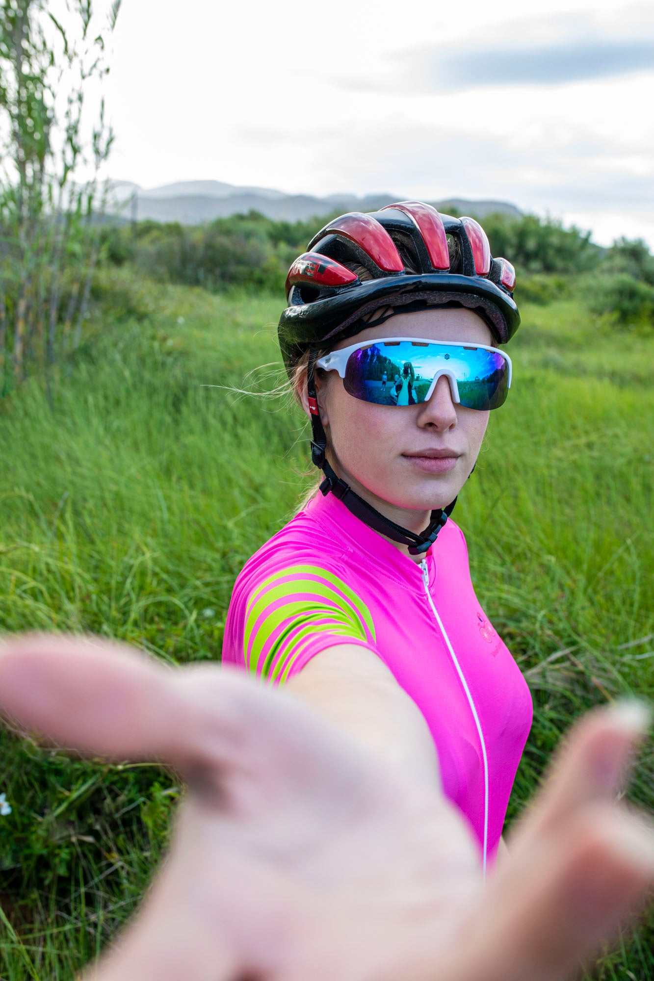 Proudly Pink Womens Cycling Jersey - Stylish Womens Specific Fit