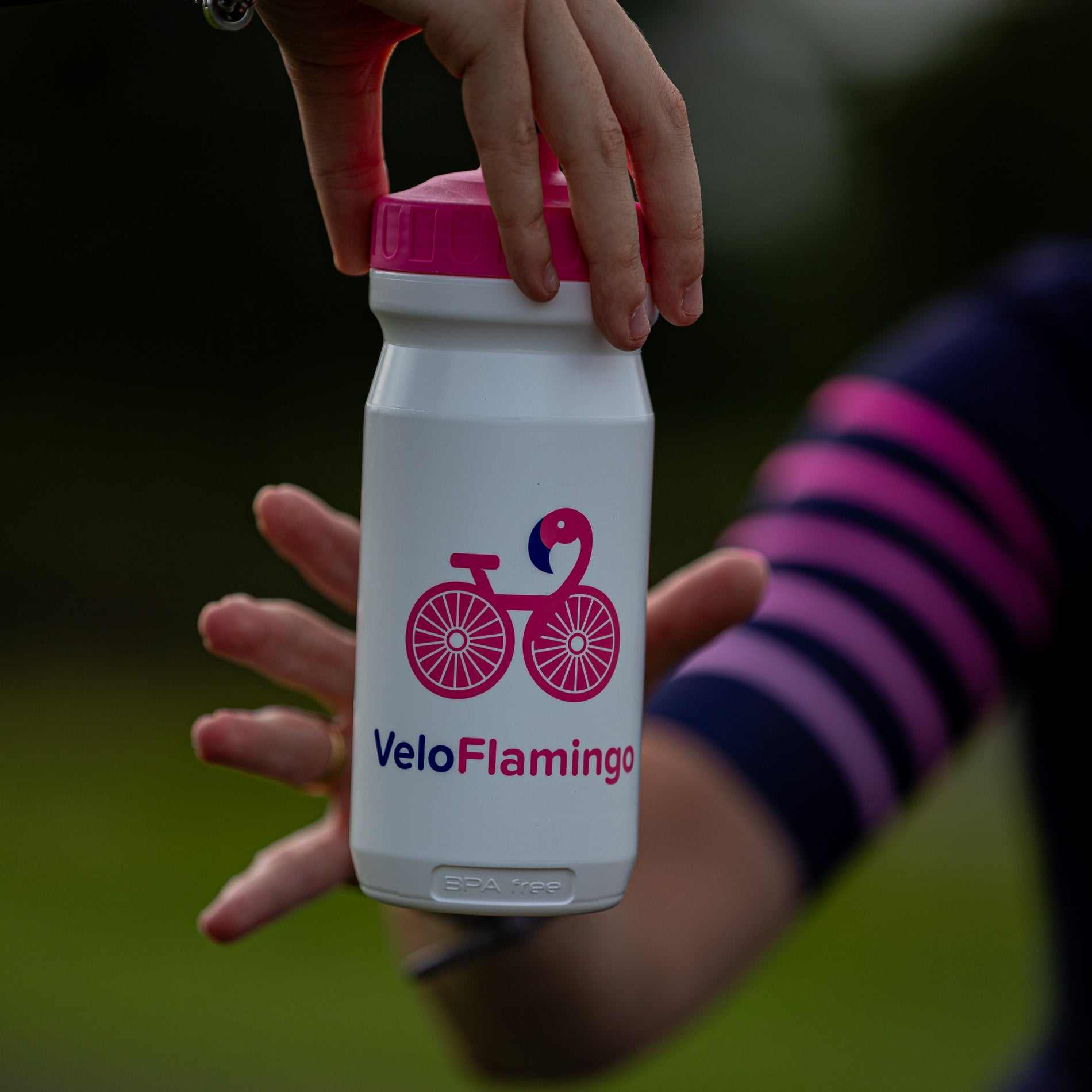Bidon - VeloFlamingo Easy Clean BPA Free 600ml Bottle